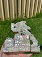 Load image into Gallery viewer, Moonstone Dragon Carving