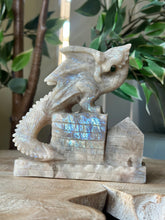 Load image into Gallery viewer, Moonstone Dragon Carving