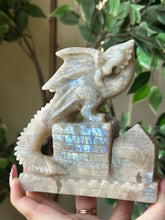 Load image into Gallery viewer, Moonstone Dragon Carving