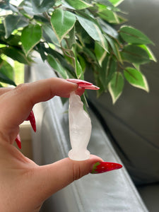 Clear Quartz Standing Goddess
