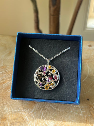 S925 Cubic Zirconia Pendant