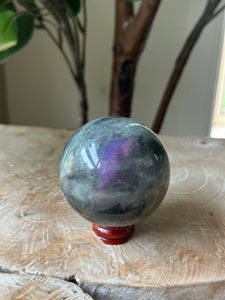 Purple Labradorite Sphere