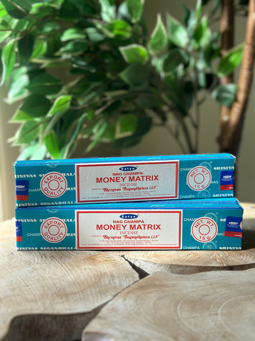 Money Matrix Incense Box