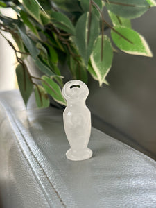 Clear Quartz Standing Goddess