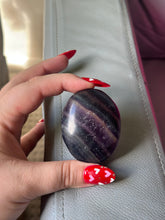 Load image into Gallery viewer, Rainbow Fluorite Palmstone