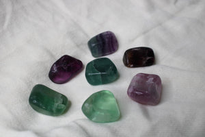 Rainbow Fluorite Tumble - Medium