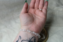 Load image into Gallery viewer, Clear Quartz Chip Bracelet