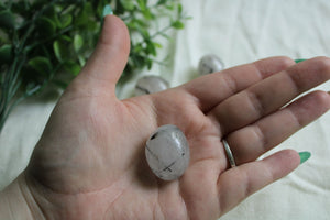 Tourmaline In Quartz Tumble
